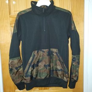 REBELMINDS quarter zip sweater